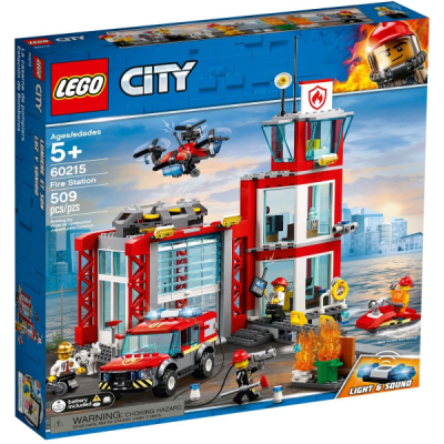 LEGO CITY La caserne de pompiers 2019